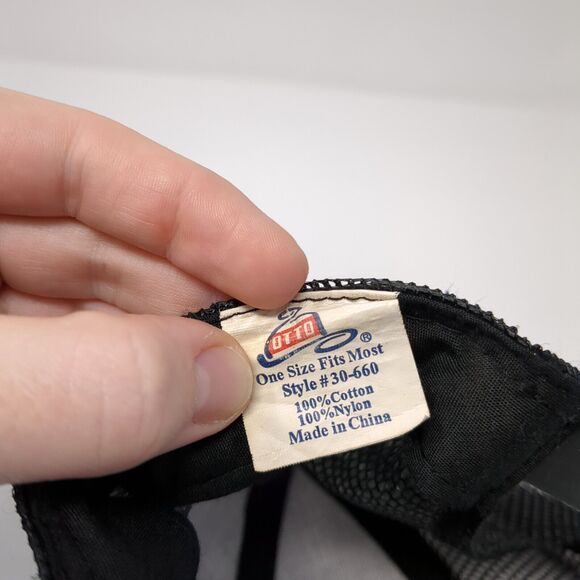 GSL Soda Blasting Inc. Snapback Trucker Hat Black One Size Mesh Back - Picture 8 of 8